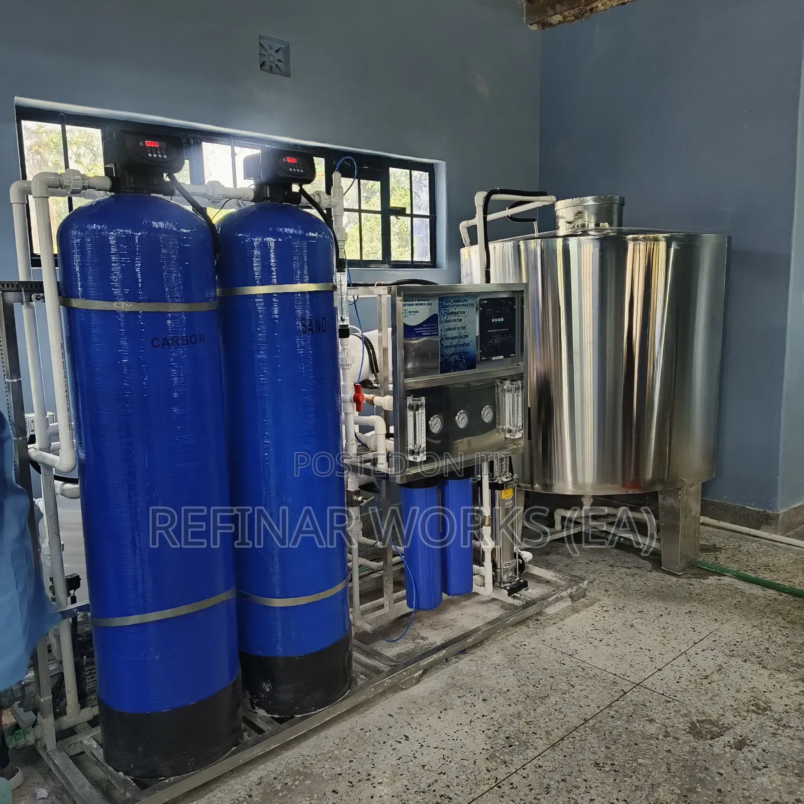 Water Treatment Plant for Apartments Residential Estates Ro Systems