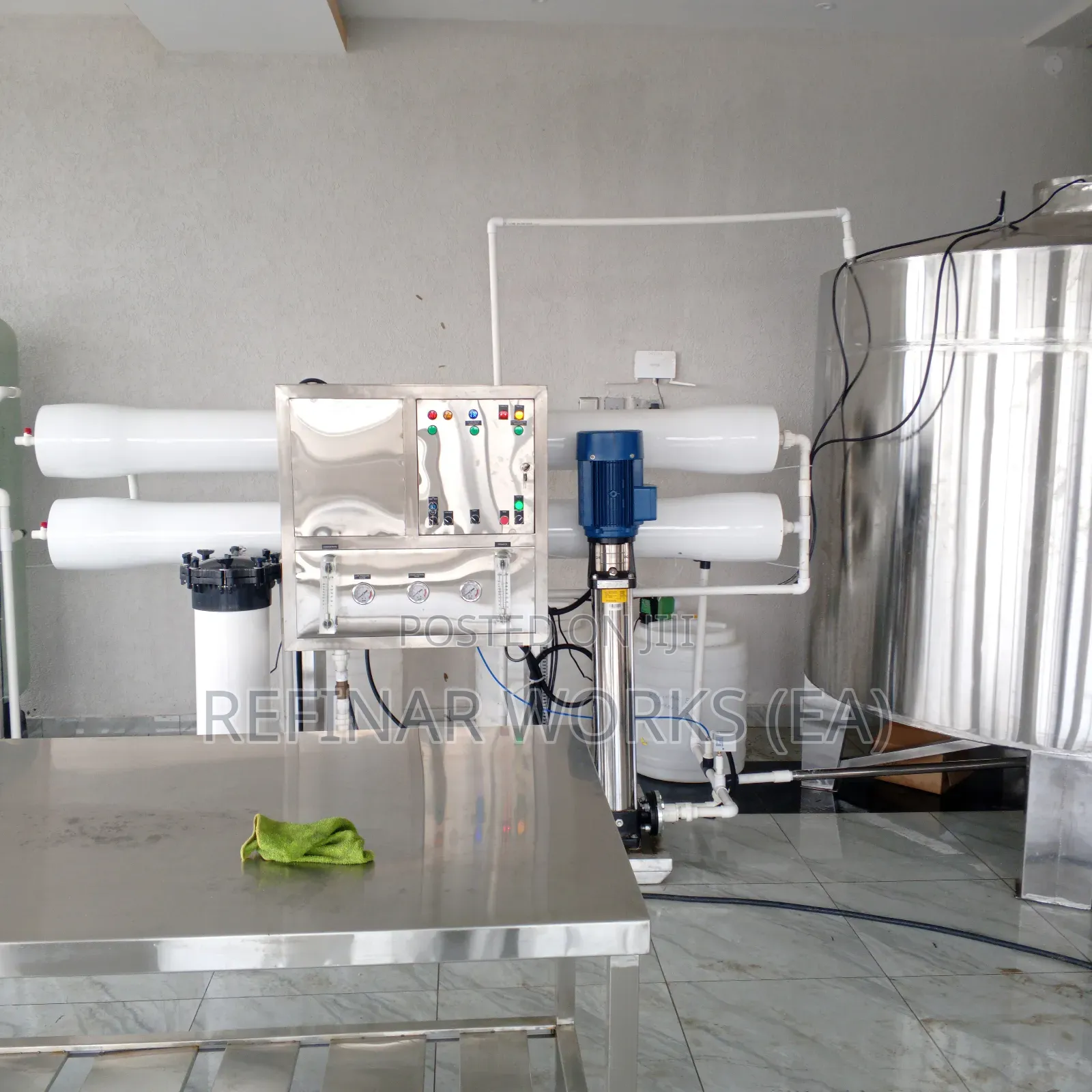 Water Treatment Plant for Apartments Residential Estates Ro Systems