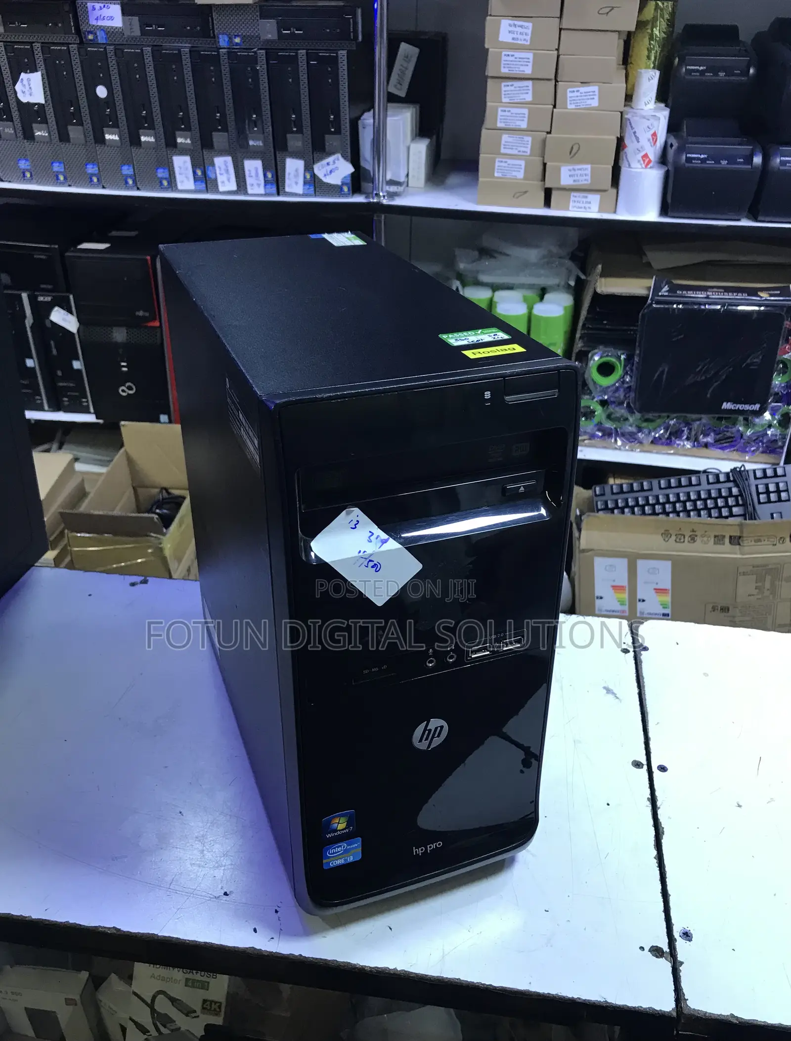 Hp Pro System Unit for Basic Computing - I3 3rd Gen, 4gb/500gb