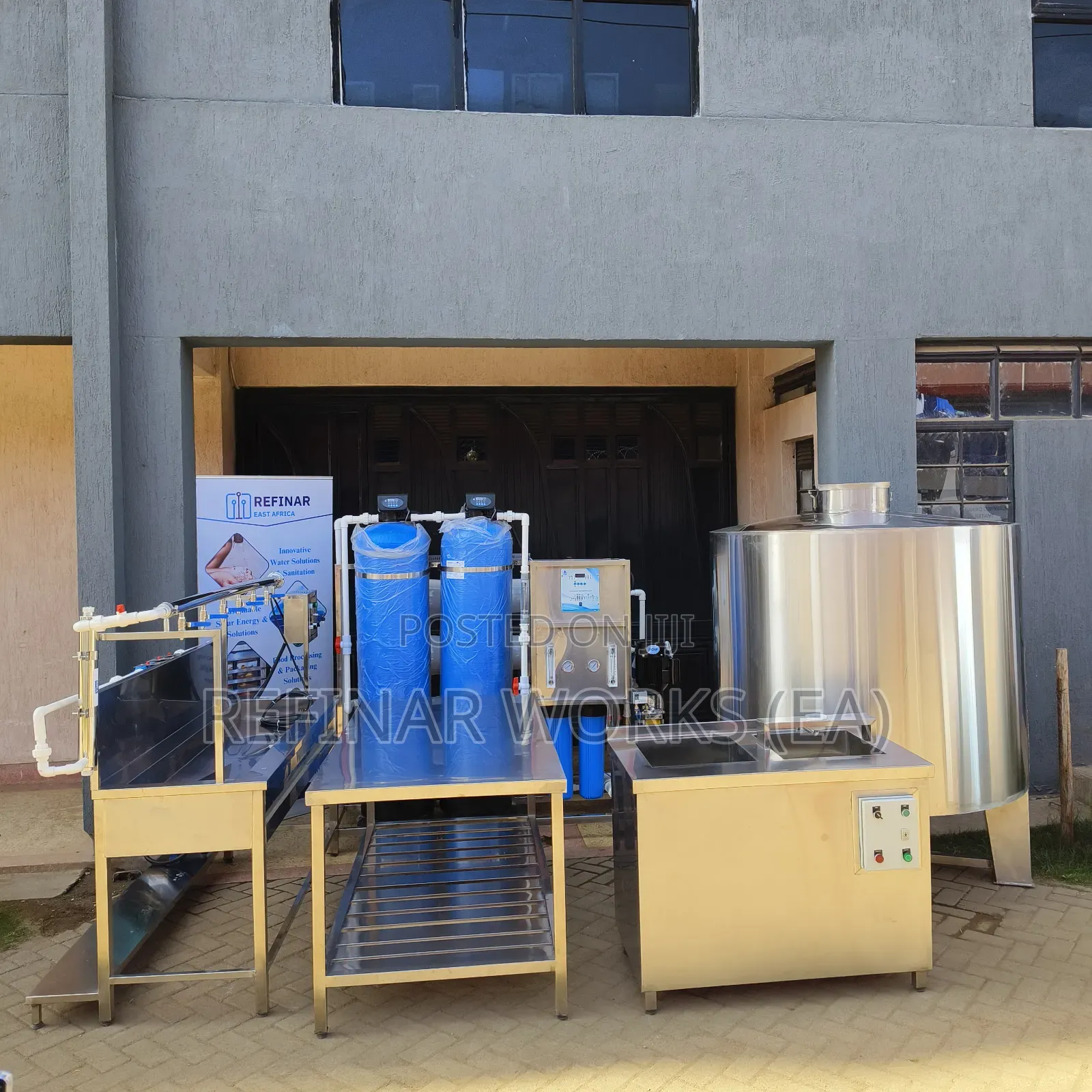 Large Capacity Water Purification System | Domestic Estate Use