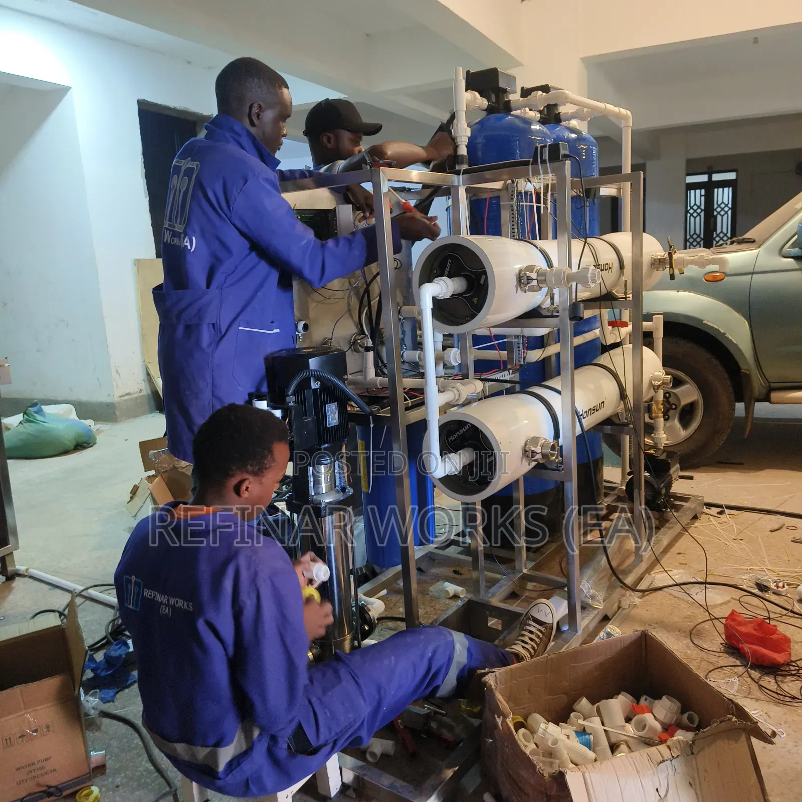 Large Capacity Water Purification System | Domestic Estate Use