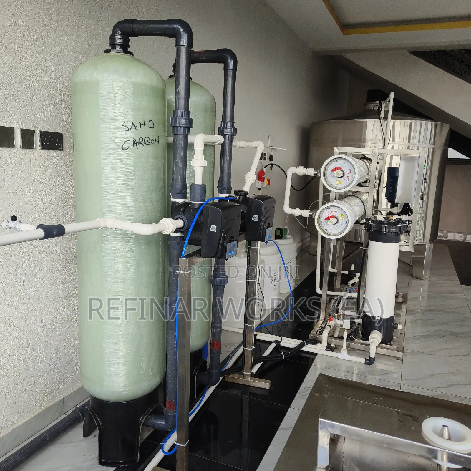 Large Capacity Water Purification System | Domestic Estate Use