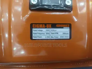 3 Kw Cigma Uk Gasoline Generator