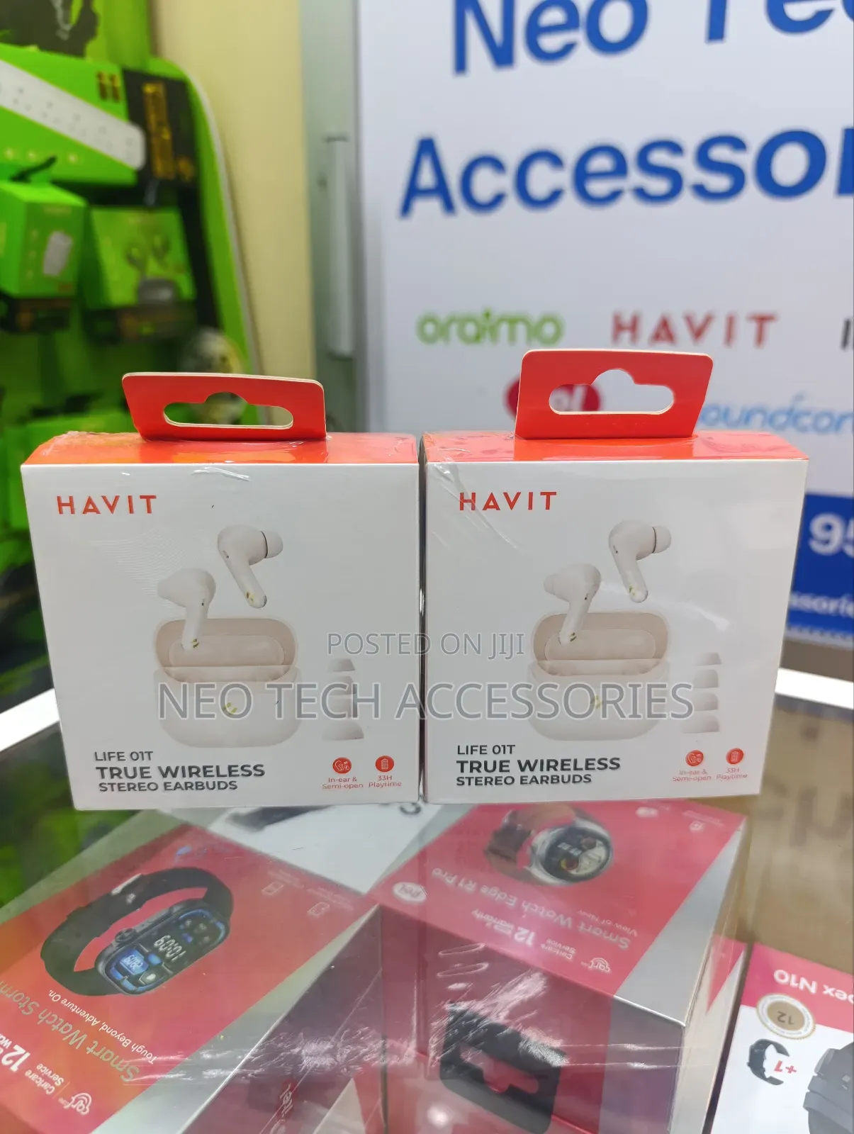 Havit Life 01t True Wireless Earbuds (Pink)