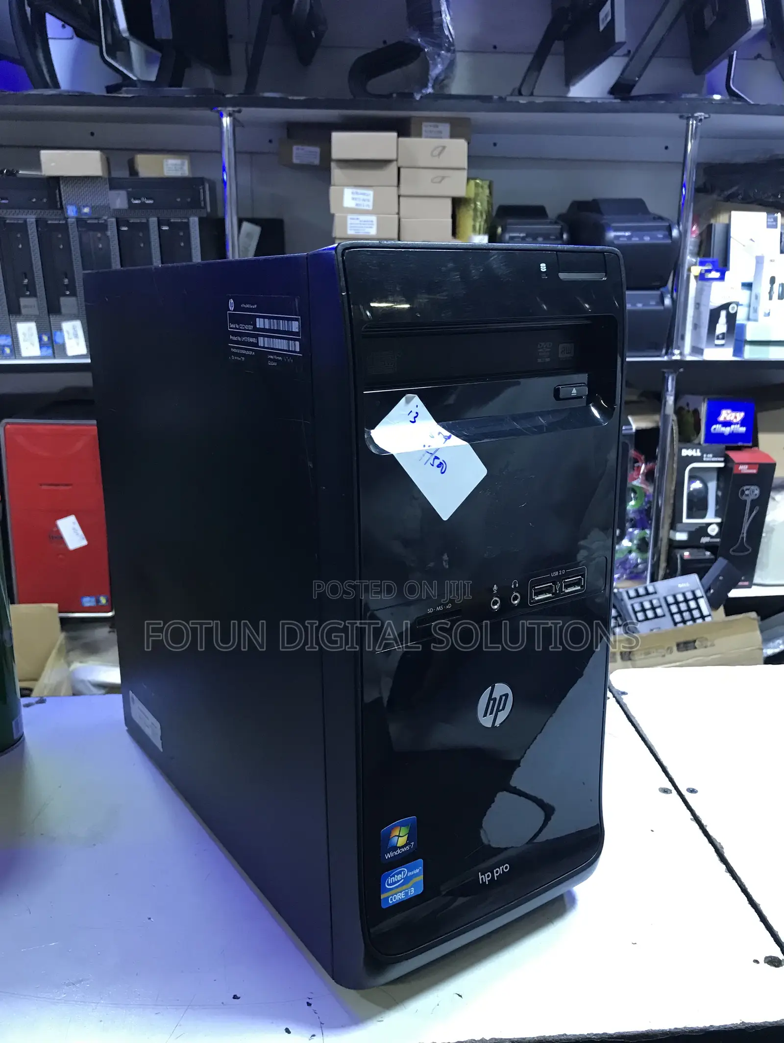 Hp Pro I3 3rd Gen, 4gb/500gb, Windows 10 Pro - Renewed Business Pc