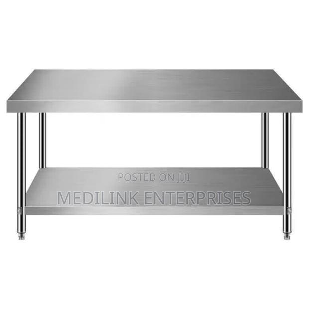 Ss304 Steel Commercial Kitchen Working Tables