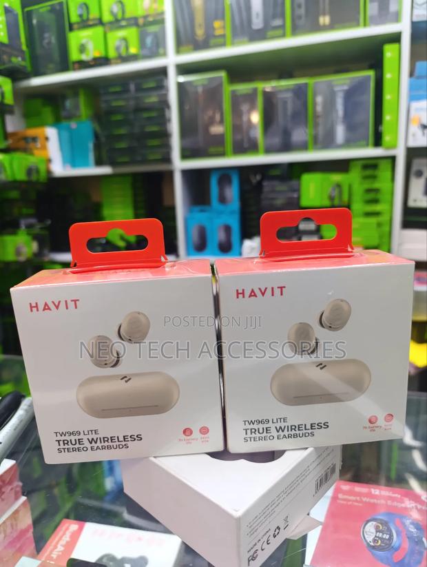 Havit Tw969 Lite Wireless Earbuds ( Beige) - main view