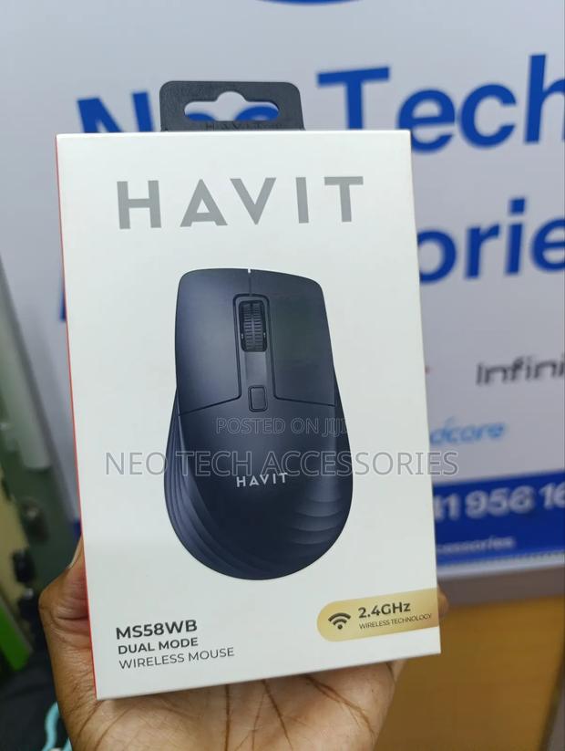 Havit Ms58wb Dual Mode Wireless Mouse - thumbnail 2
