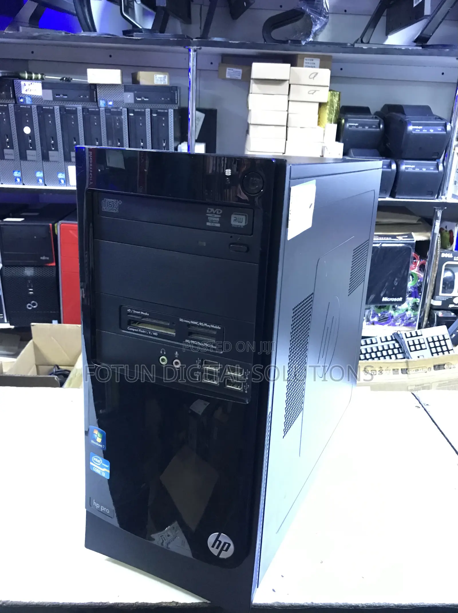 Hp Pro Small Form Factor Pc - I3 3rd Gen, 4gb Ram, 500gb HDD