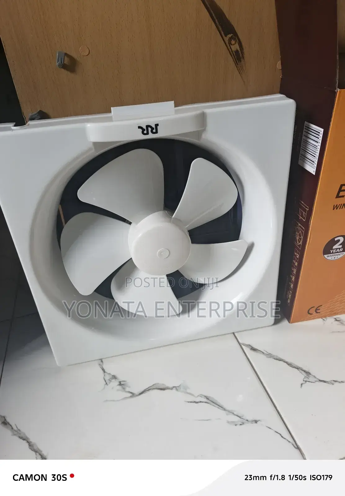 Durable 12' Extract Fan Available