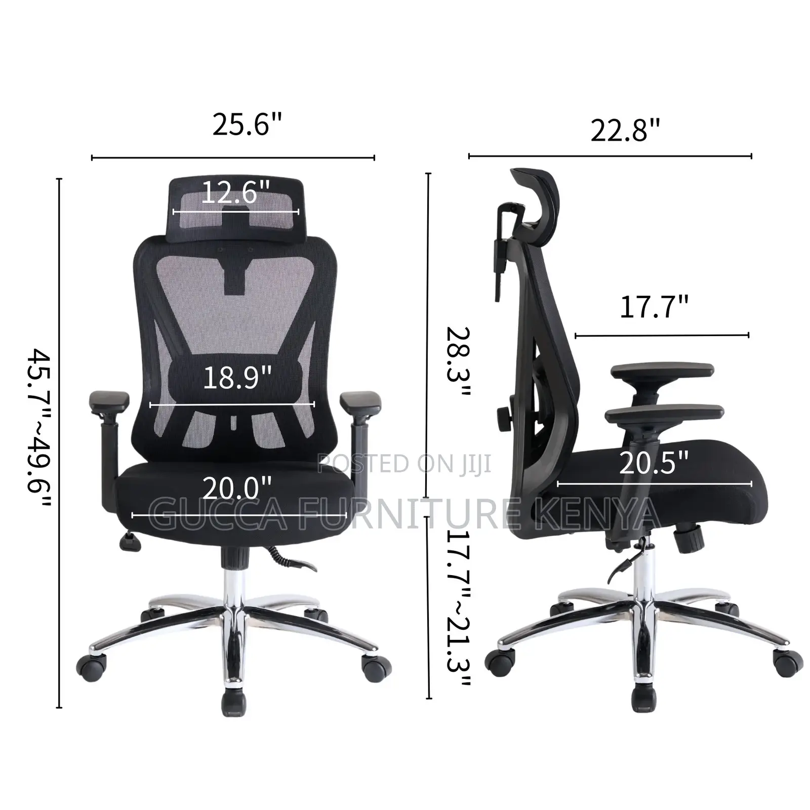 High Back Adjustable Ergonomic Office Chair