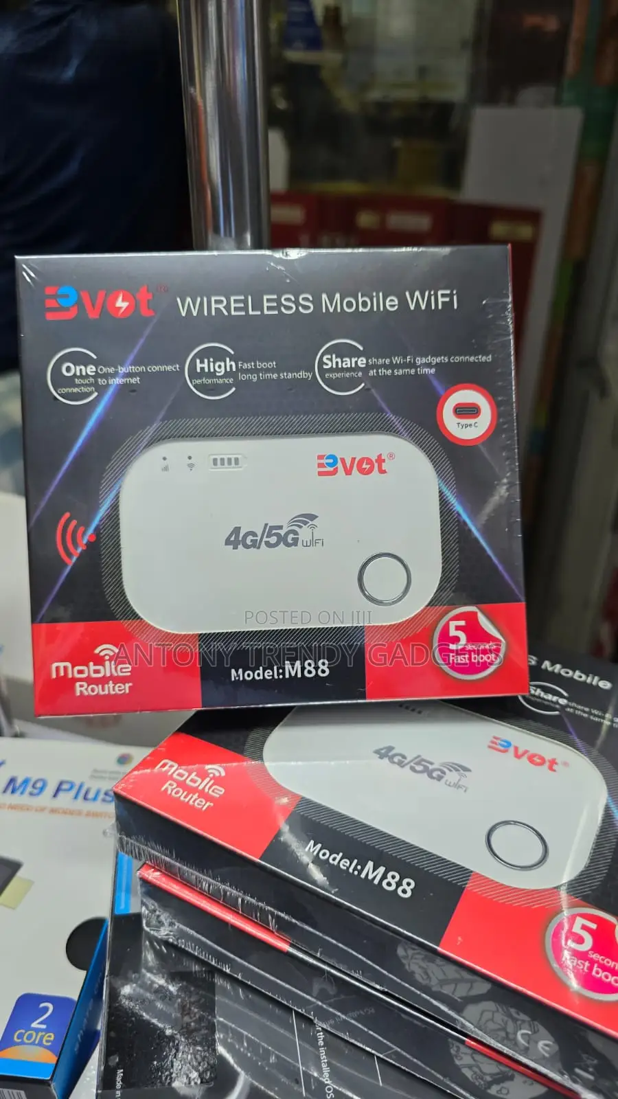 Bvot M88 Pocket Mifi Safaricom Airtel Telkom
