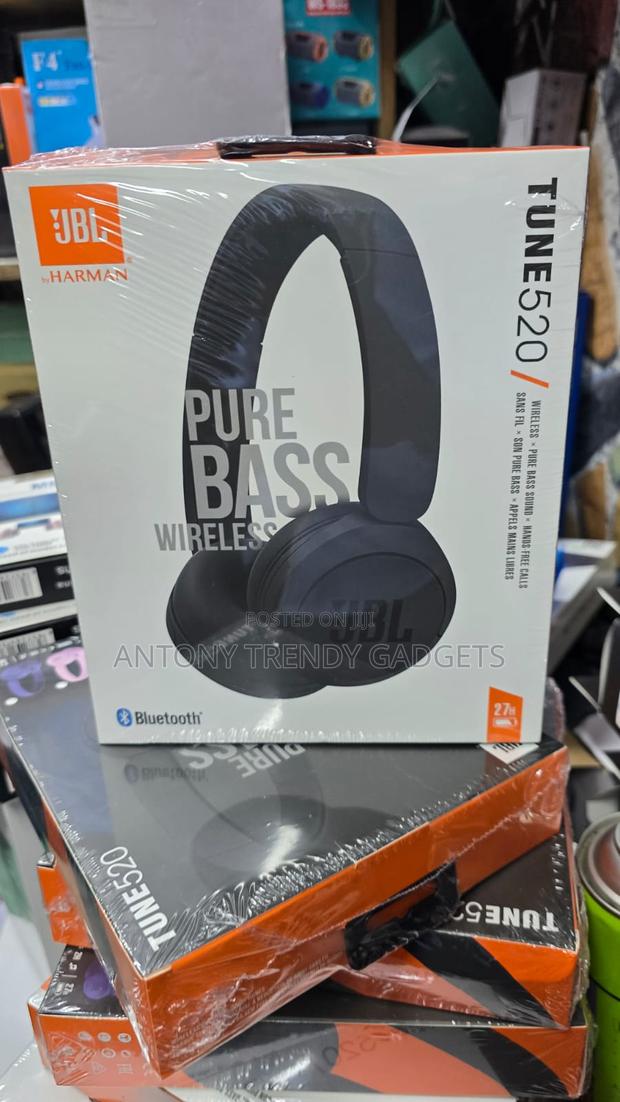 Jbl Tune 520 Wireless Headphones With Mic - thumbnail 4