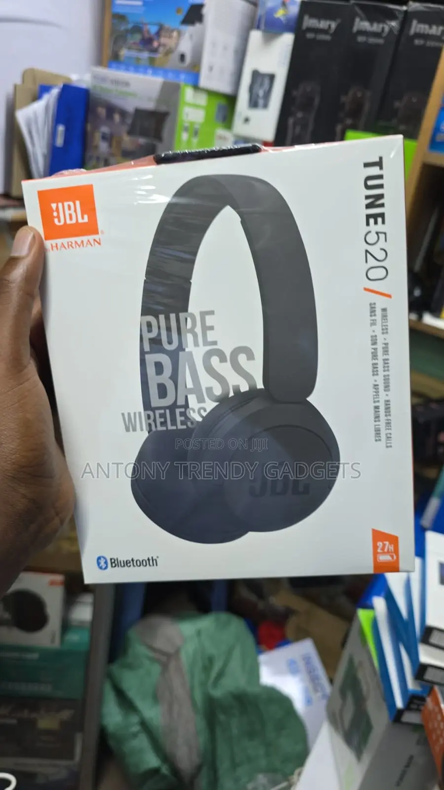 Jbl Tune 520 On-ear Headphones Fast Charge
