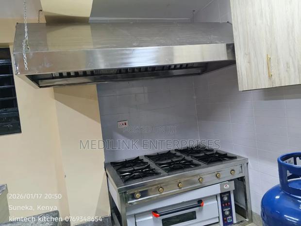 Stainless Steel Commercial Kitchen Set Up