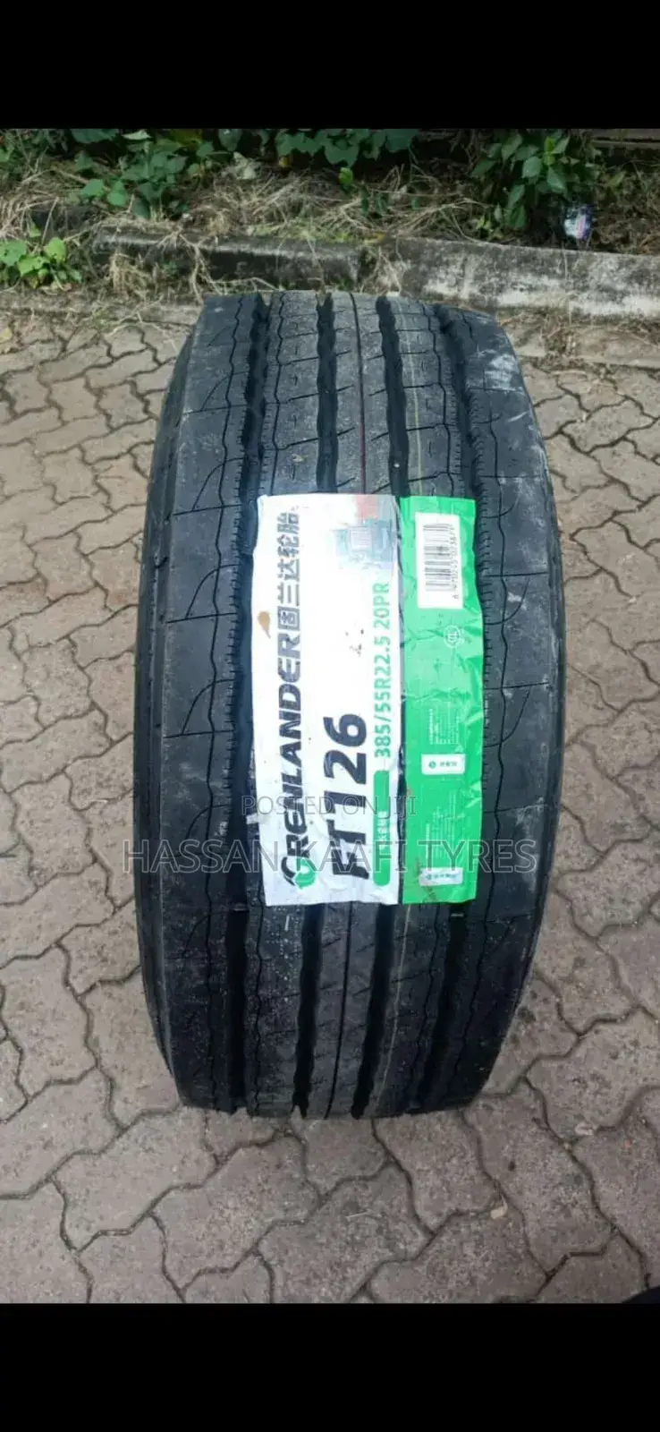 385/55r22.5 Grenlander Supper Single Tyre