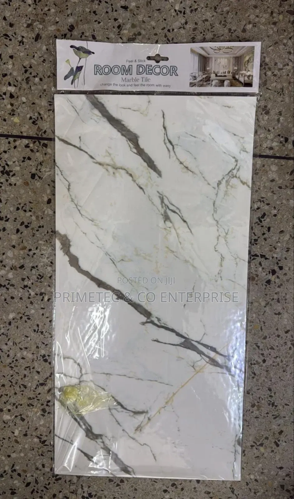 Marbled Self Adhesive Wall Sticker
