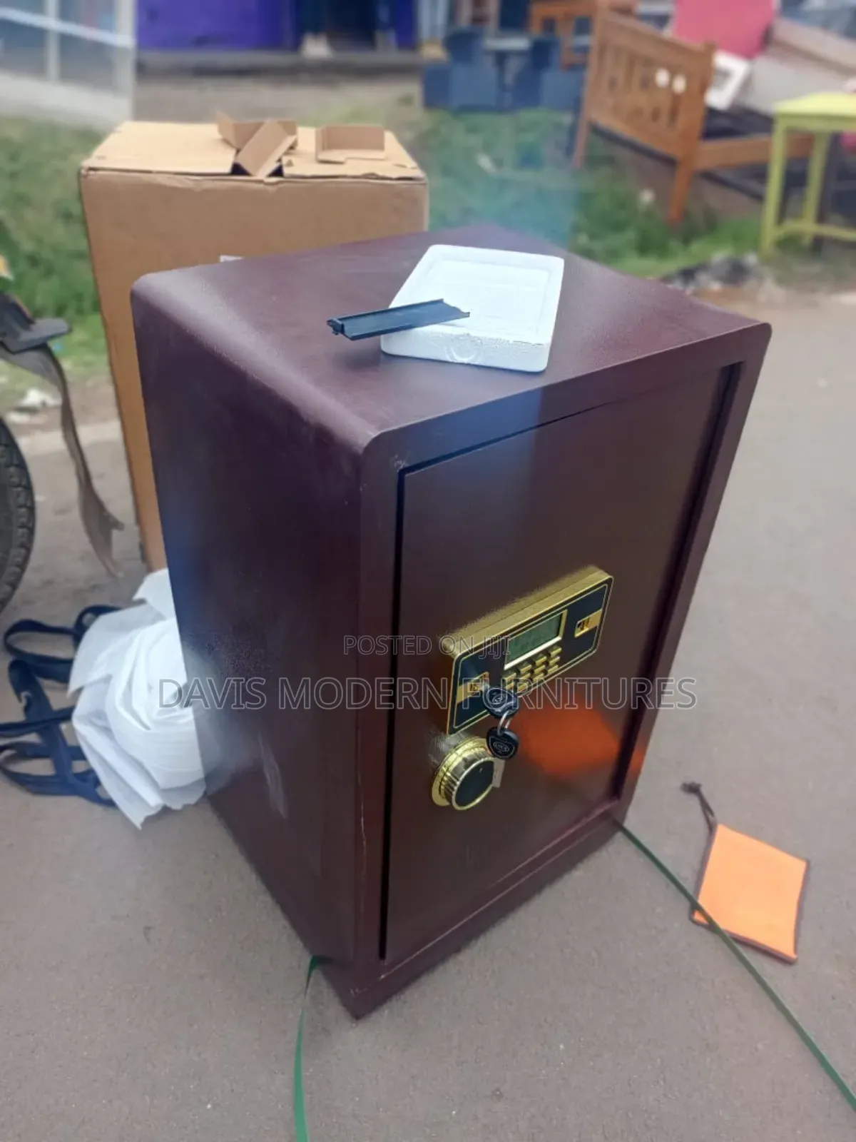 Safe Box With Keys