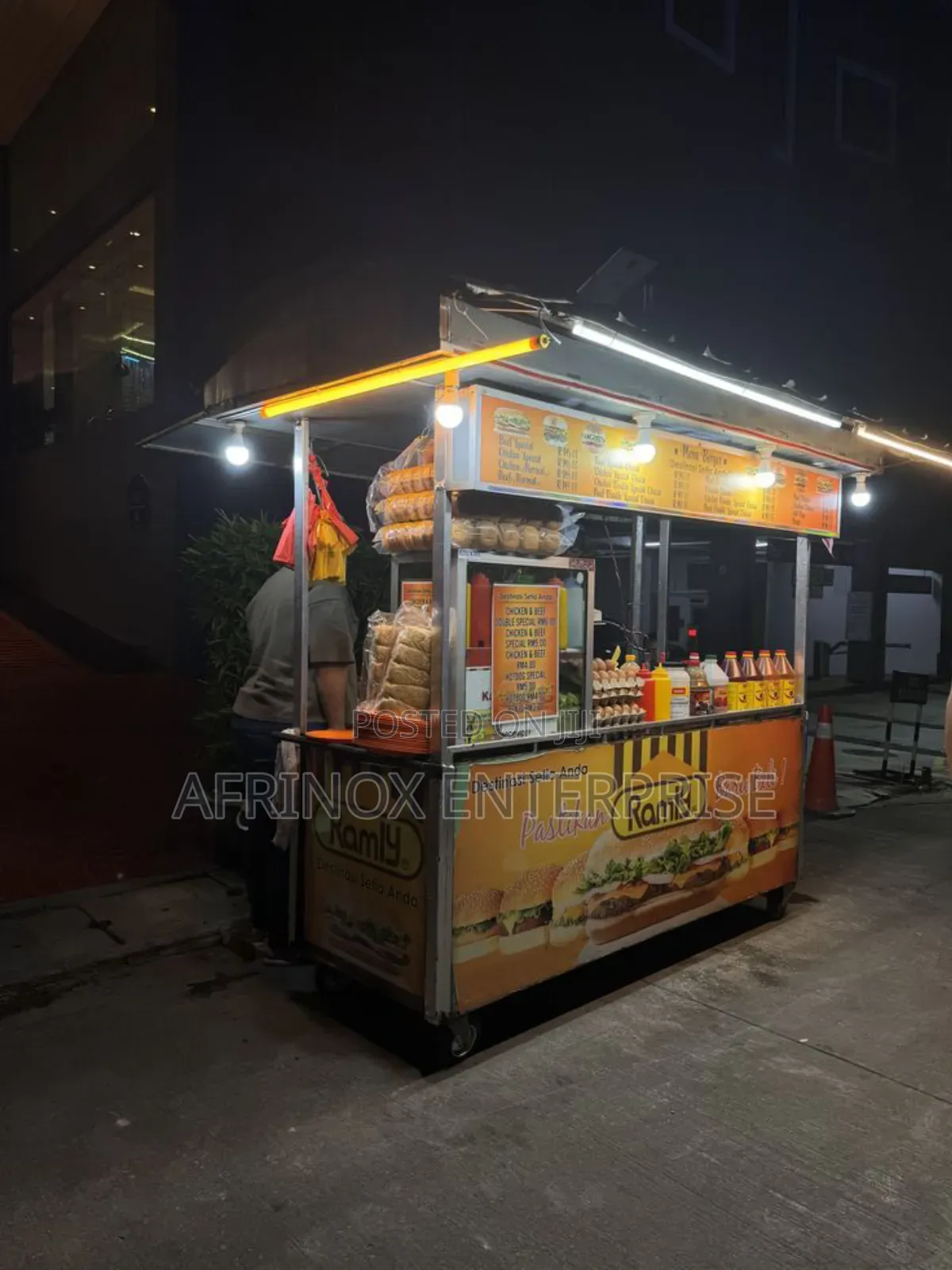We Customise Food Carts for Fast Food Services