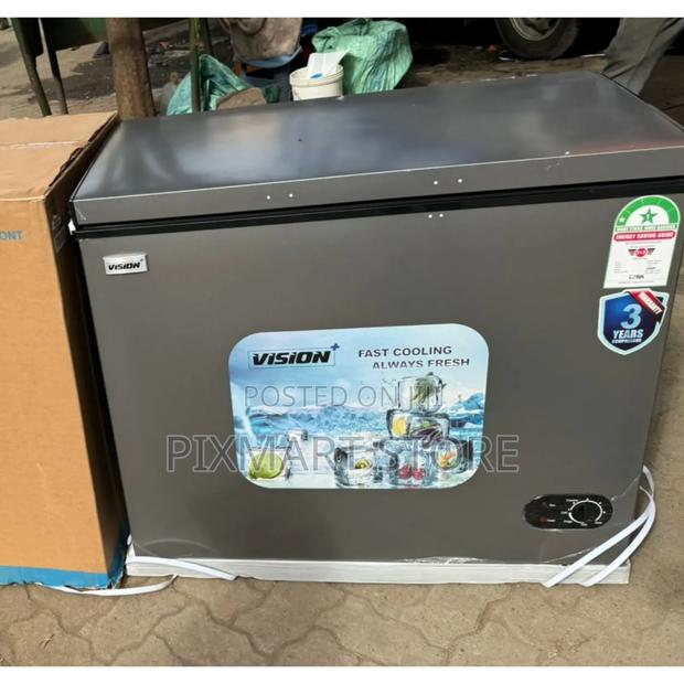 Vision Plus 300 L Deep Freezer – Large Capacity Chest Freezer - main view