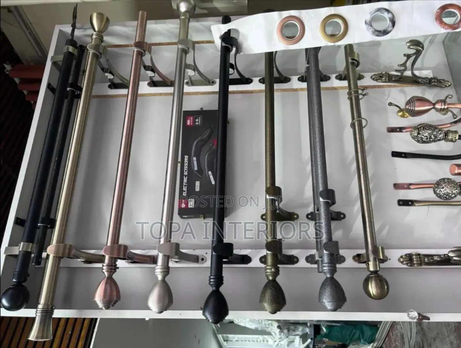 Decorative Curtain Pole Rods Per Metre