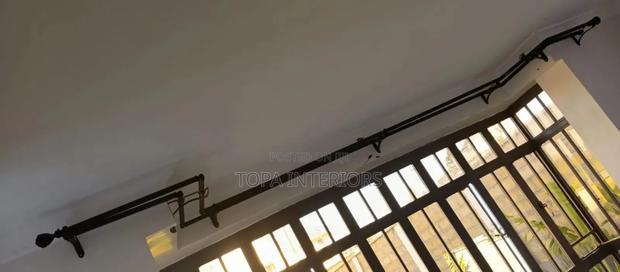 Heavy Duty Locally Made Jua Kali Powder Coated Strong Curtain Rods