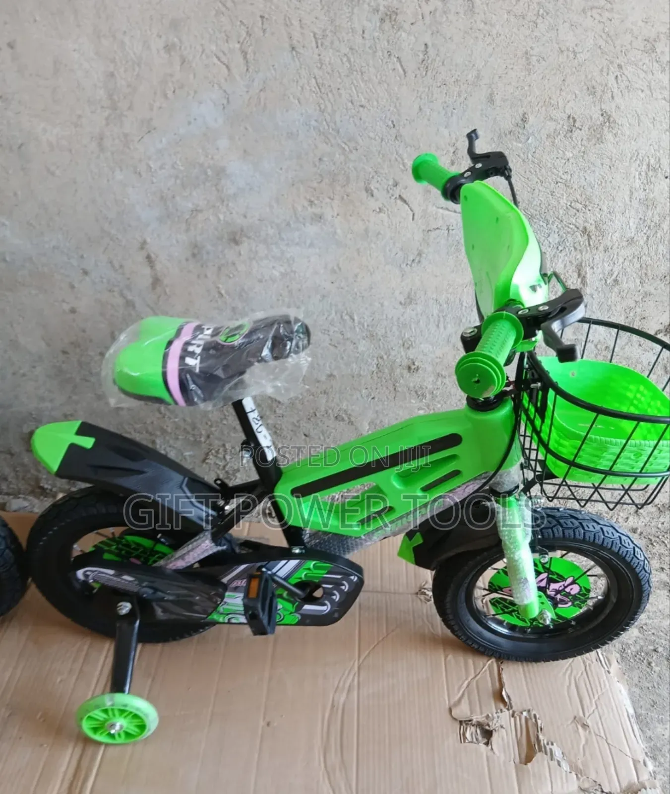 Bike Size 12 Green/4 Year Old Bike Green