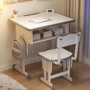 Kids Desk Chair Set (Adjustable)