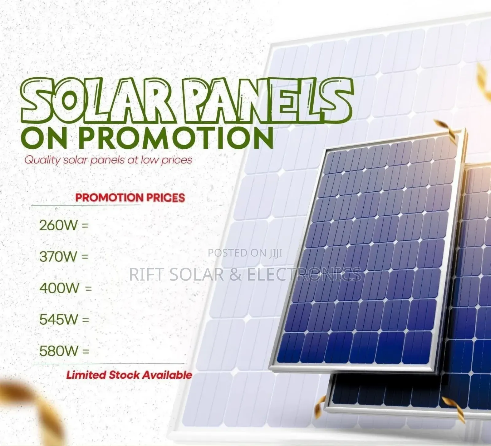 515 Watts - 36v Poly Crystalline All Weather Solar Panel Germany