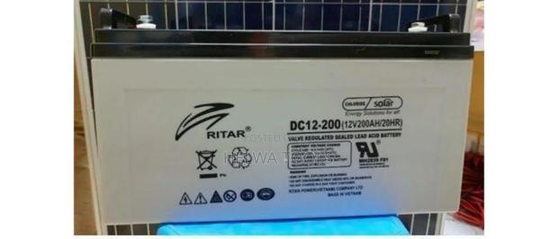 200ah Ritar Solar Battery/Free Maintenance Solar Battery