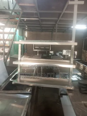 Three Tier Stainless Steel Wall Shelf
