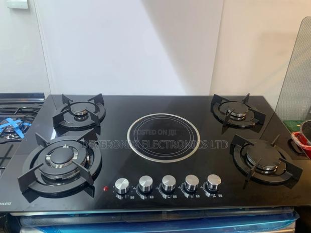 Bolesi Hob 4 Gas Burners +1 Infrared Electric