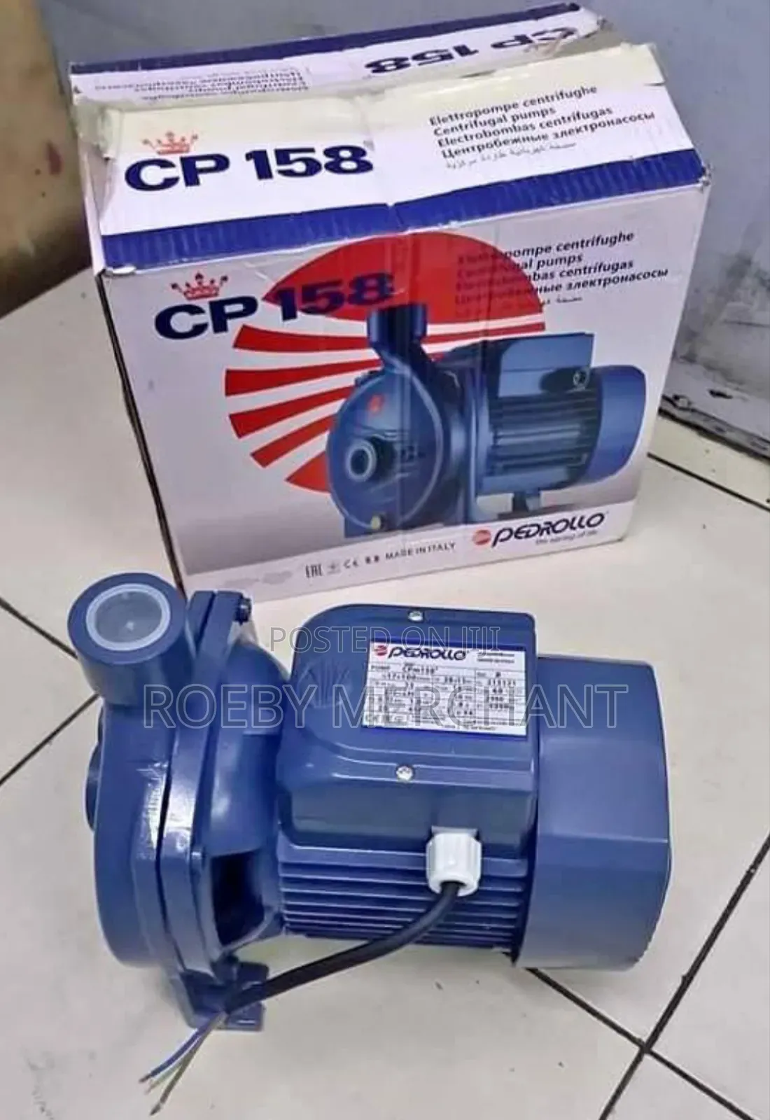 Heavy Duty 1hp Pedrollo Surface Water Pump/Pedrollo Water Pump