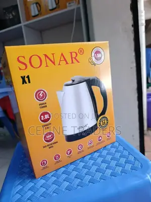 Sonar X1 Stainless Steel Electric Kettle.
