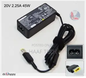 Laptop Charger for Lenovo 45w 20v 2.25a Yellow Usb Pin Power Adapter