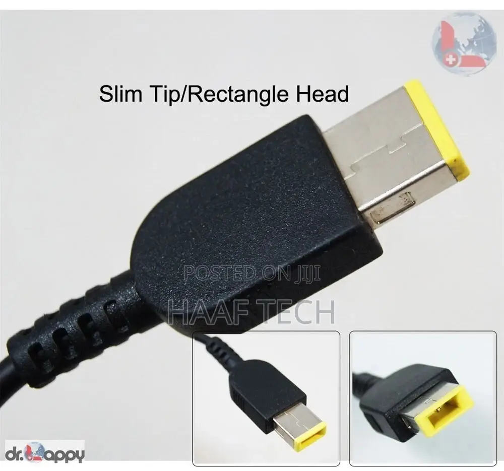Laptop Charger for Lenovo 45w 20v 2.25a Yellow Usb Pin Power Adapter