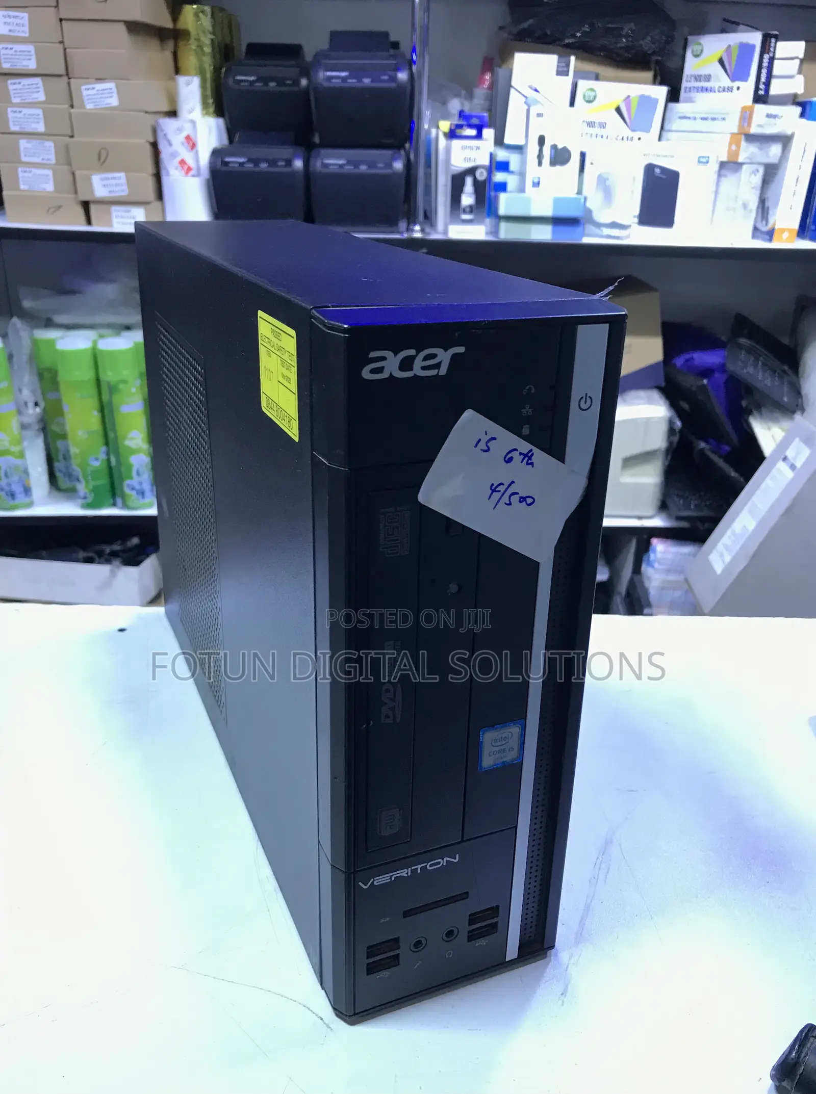 Renewed Acer Desktop Pc - Core I5 6th Gen, 4gb/500gb, Tested Cleaned