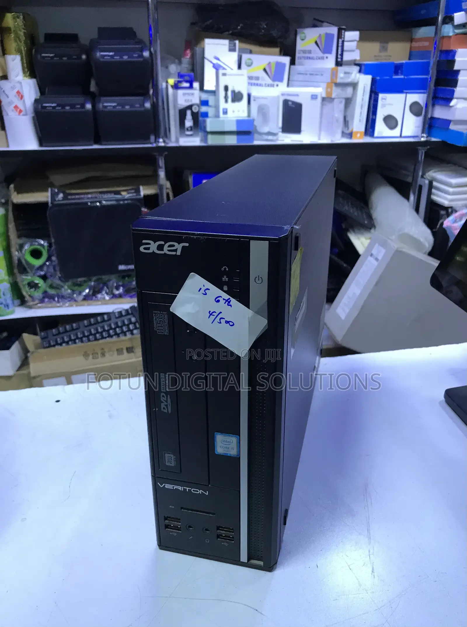 Acer Desktop Base for Upgrades - Core I5 6th Gen, 4gb Ddr4, 500gb HDD