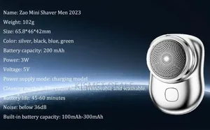 Rechargeable Pocket Mini Shaver Grinder