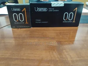 Unamas Zero One Ultra-thin Condoms - 0.01 Skin-to-skin (3 Pack)