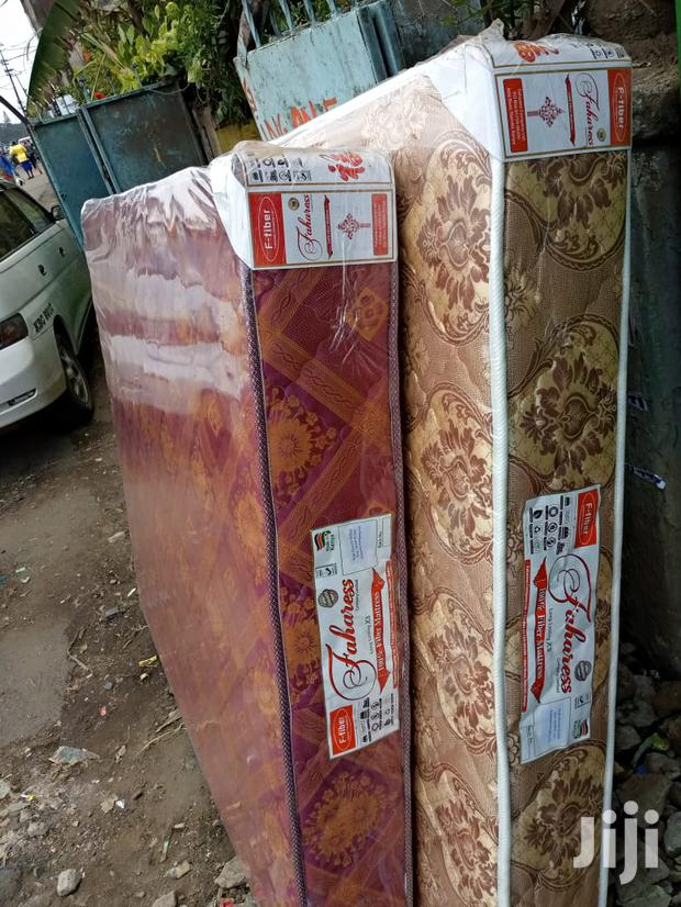 King Size 6 By 6 High Density Quilted Fibre 8inch Mattresses
