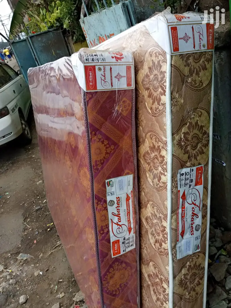 King Size 6 By 6 High Density Quilted Fibre 8inch Mattresses