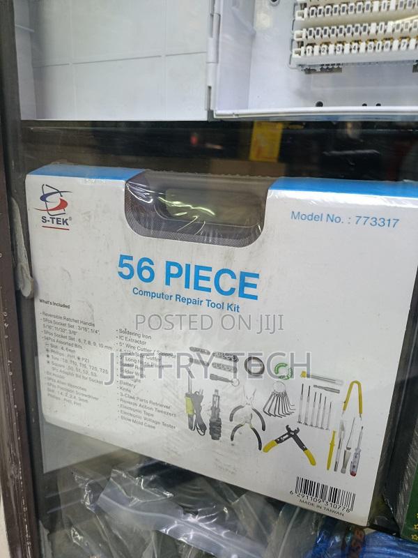 S-Tek 56 Piece Computer Repair Tool Kit, Model No. 773317. - main view