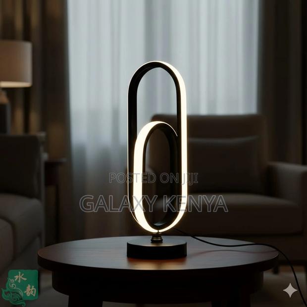Led U-Shaped Modern Decorative Table Lamp - main view