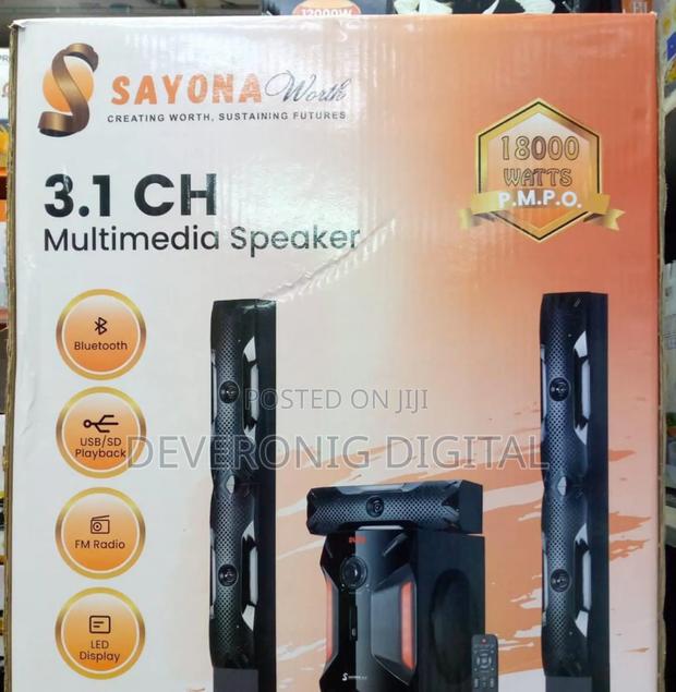 Sayona Tallboy 1193bt
3.1 Channel