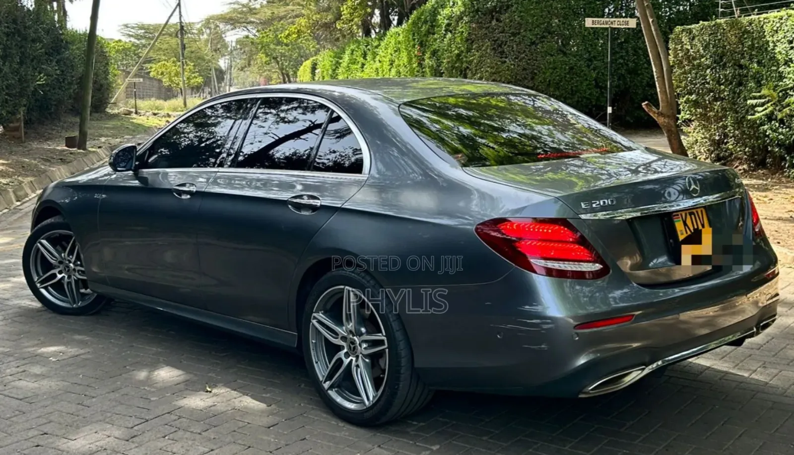 Mercedes-Benz E200 2018 Gray