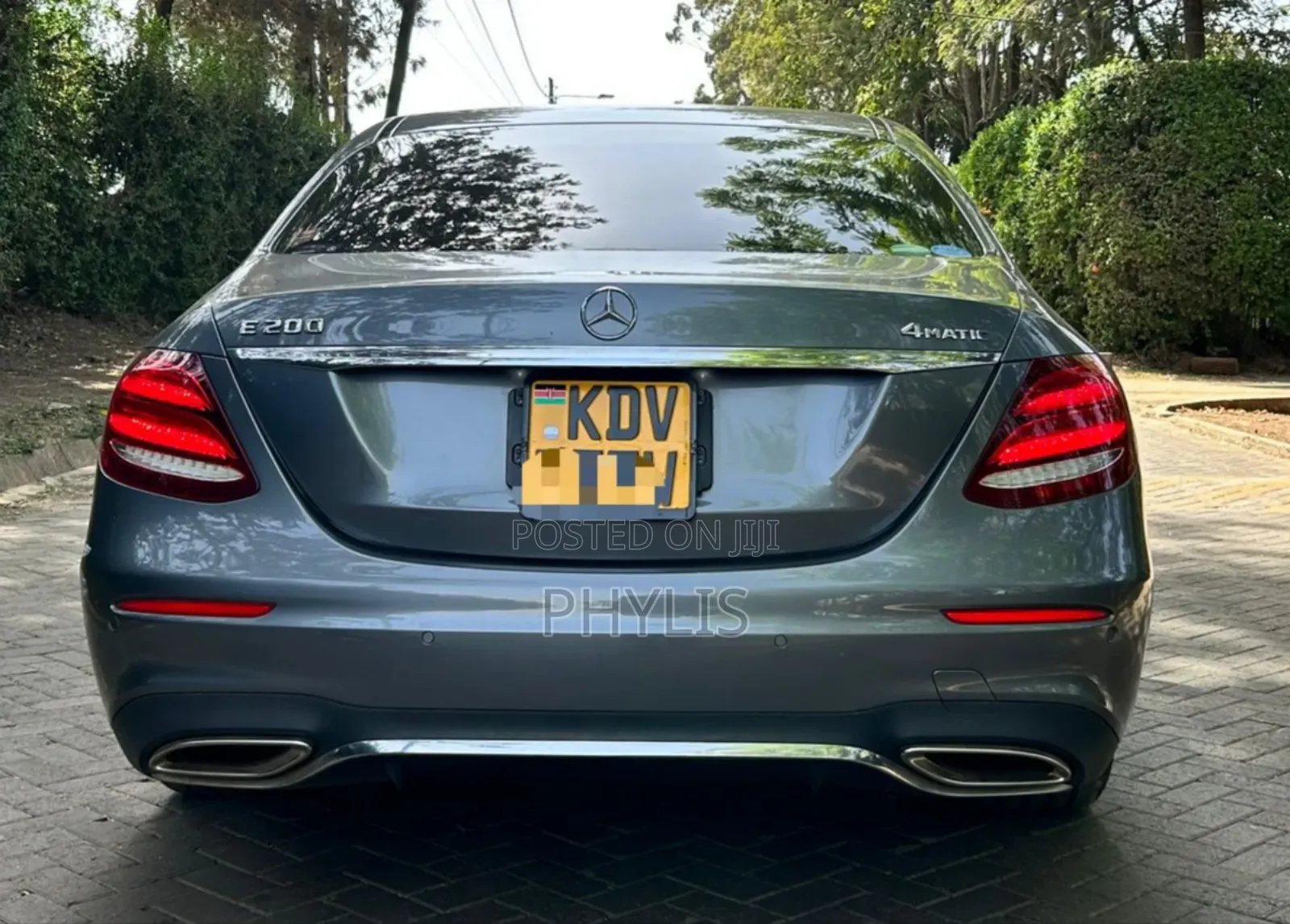 Mercedes-Benz E200 2018 Gray