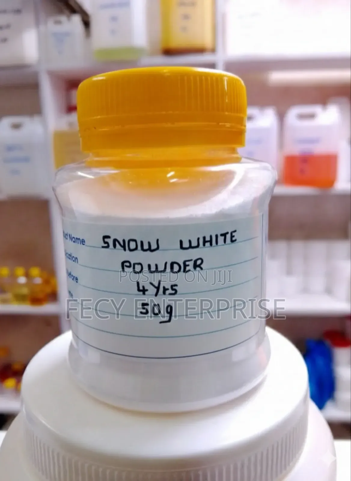 Snow White – 100% Pure Skin Brightening Powder
