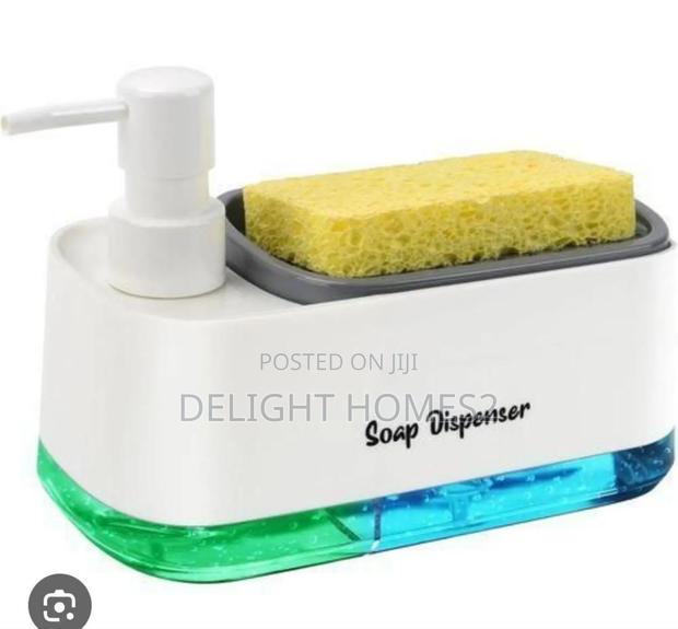 2 Compartment Soap Tap Double Soap Pump-P