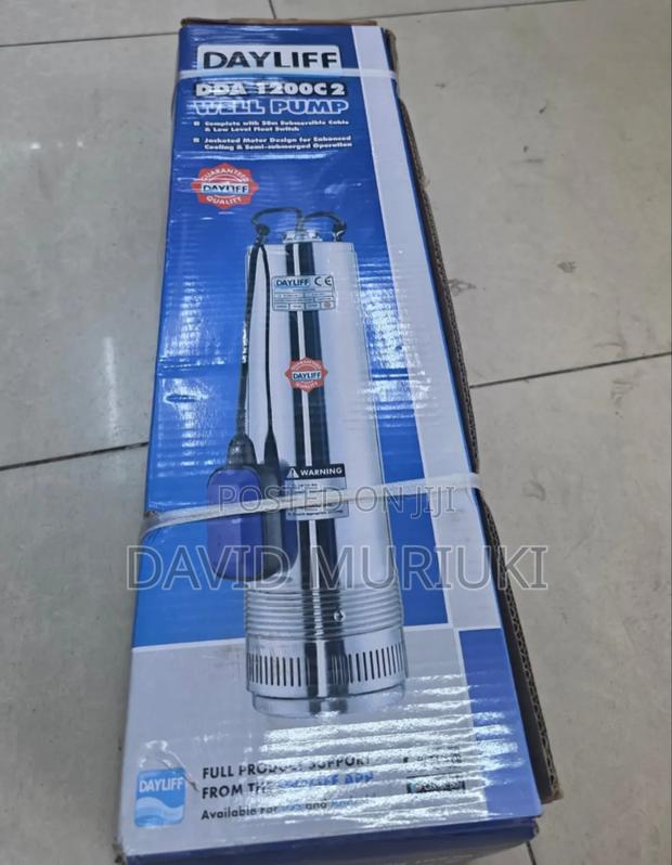 Dayliff Dda1200 Submersible Water Pump.
